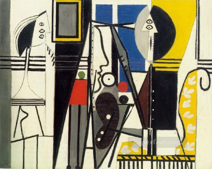芸術家とそのモデル 1928年 パブロ・ピカソ油絵